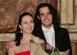 5. Adriana Ferfecka (1 premio), Lorenzo Passerini (direttore d'orchestra)